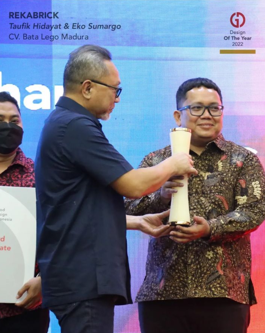Bata Interlock Reka Brick Pemenang GDI of The Year 2022